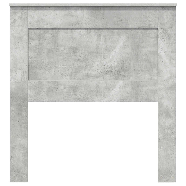 Graues Beton-Kopfteil 80 cm