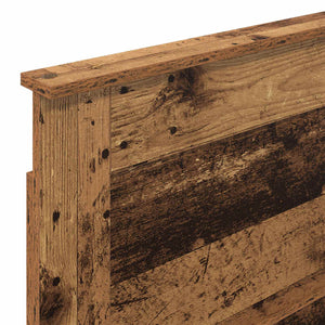 vidaXL Tête de lit avec tête de lit en bois de récupération 80 cm en bois d'ingénierie