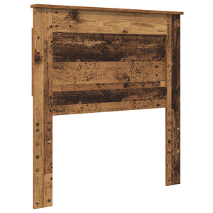 vidaXL Tête de lit avec tête de lit en bois de récupération 80 cm en bois d'ingénierie