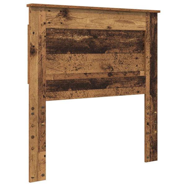 vidaXL Tête de lit avec tête de lit en bois de récupération 80 cm en bois d'ingénierie