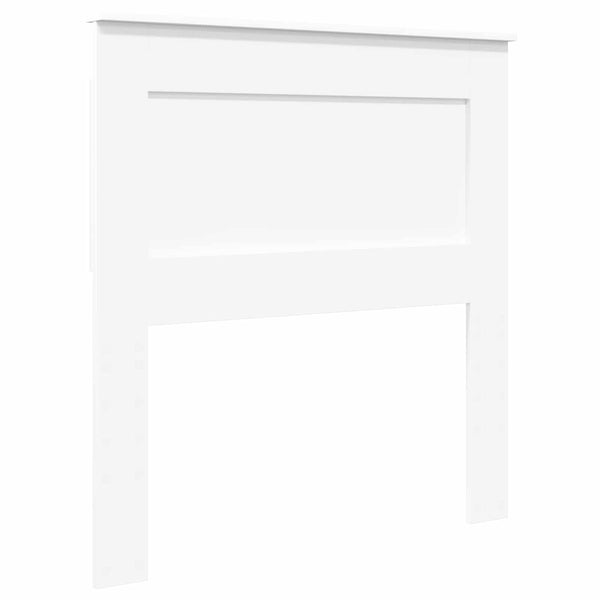 Weißes Kopfteil 75 cm aus Holzwerkstoff