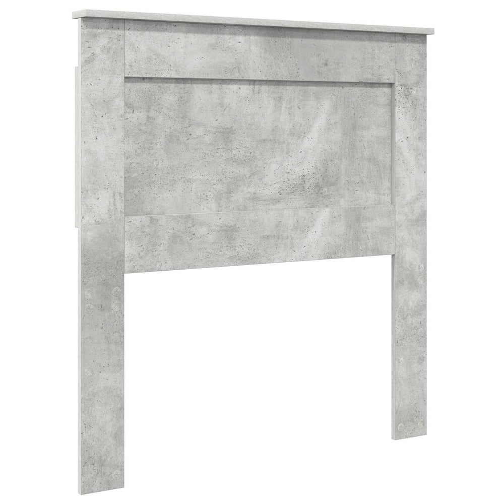 Beton Grau Kopfteil 75 cm