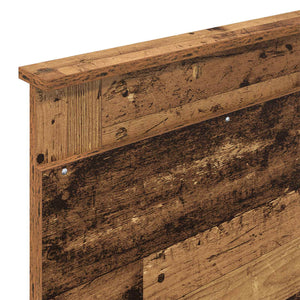 vidaXL Tête de lit avec tête de lit en bois de récupération 75 cm en bois d'ingénierie