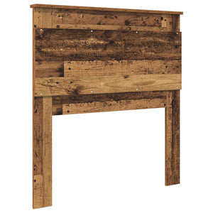 vidaXL Tête de lit avec tête de lit en bois de récupération 75 cm en bois d'ingénierie