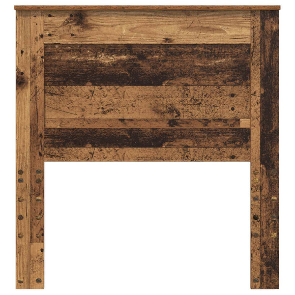 vidaXL Tête de lit avec tête de lit en bois de récupération 75 cm en bois d'ingénierie