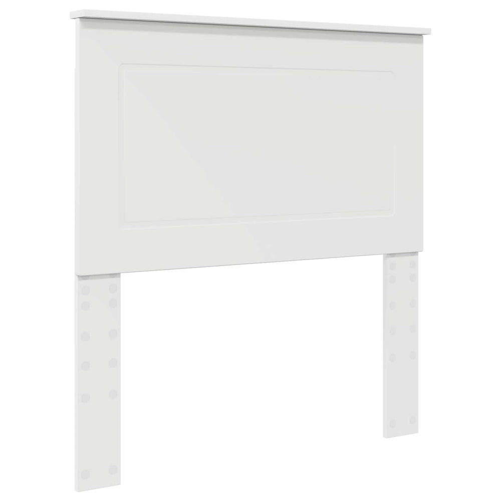 Weißes Kopfteil 100 cm