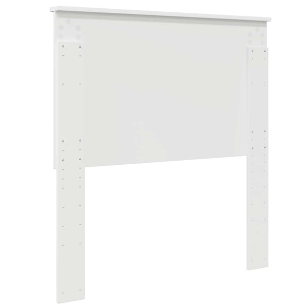 Weißes Kopfteil 100 cm