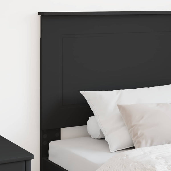 Schwarzes Eichen Kopfteil 100 cm