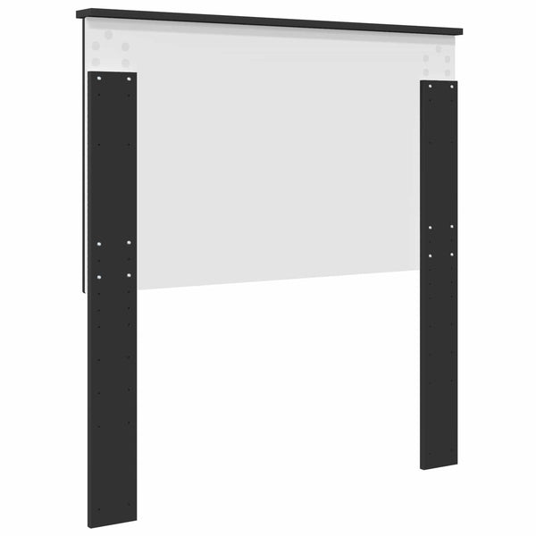 Schwarzes Eichen Kopfteil 100 cm