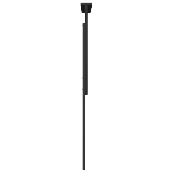 Schwarzes Eichen Kopfteil 100 cm