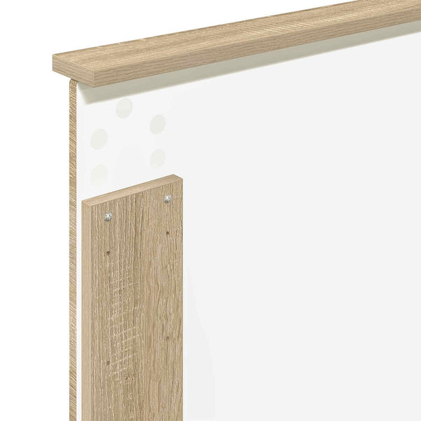 vidaXL Tête de lit chêne Sonoma 100 cm Bois d'ingénierie