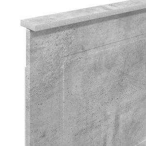 Betongraues Kopfteil 100 cm
