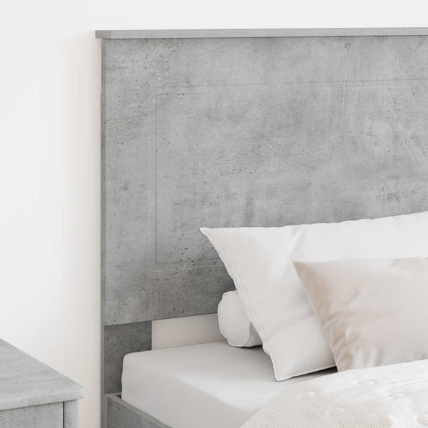 Betongraues Kopfteil 100 cm