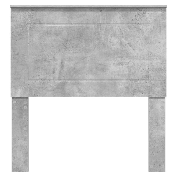 Betongraues Kopfteil 100 cm