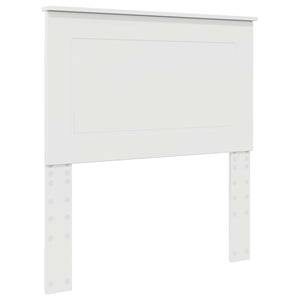 vidaXL Tête de lit Blanc brillant 100 cm Bois d'ingénierie