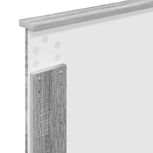 Kopfteil Grau Sonoma 100 cm