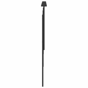 Schwarzes Kopfteil Eichenoptik 200 cm