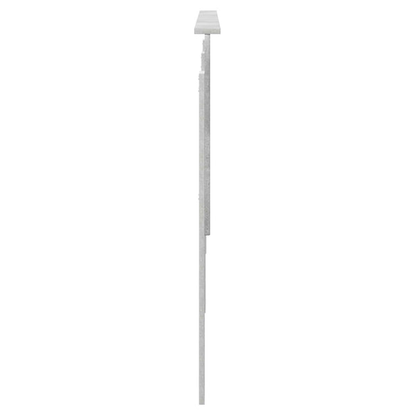 Kopfteil Beton Grau 200 cm