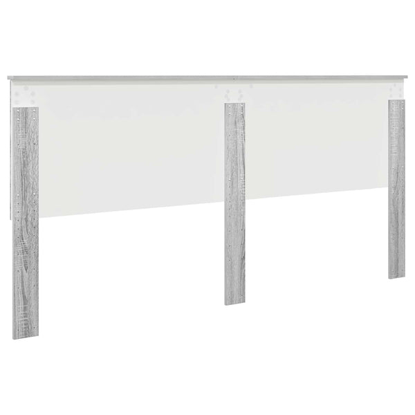Graues Sonoma Kopfteil 200 cm