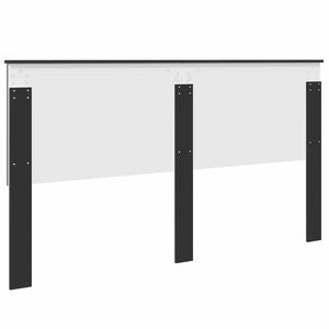 Kopfteil Schwarz Eiche 180 cm