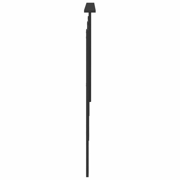 Kopfteil Schwarz Eiche 180 cm
