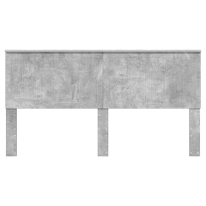 Kopfteil Grau Beton 180 cm
