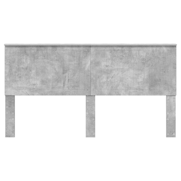 Kopfteil Grau Beton 180 cm