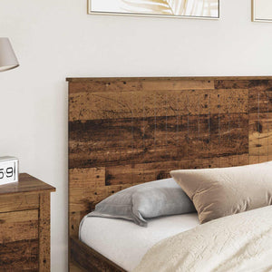 vidaXL Tête de lit avec tête de lit en bois de récupération 180 cm Bois d'ingénierie
