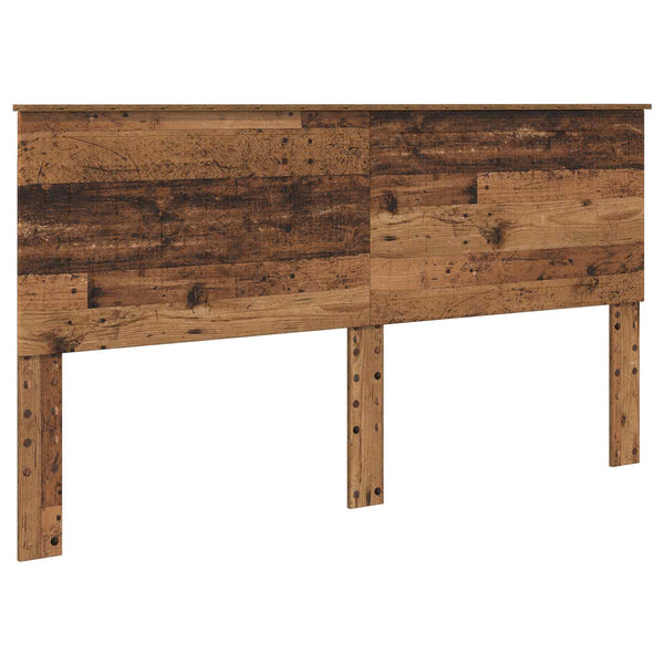 vidaXL Tête de lit avec tête de lit en bois de récupération 180 cm Bois d'ingénierie