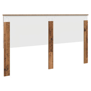 vidaXL Tête de lit avec tête de lit en bois de récupération 180 cm Bois d'ingénierie