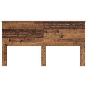 vidaXL Tête de lit avec tête de lit en bois de récupération 180 cm Bois d'ingénierie