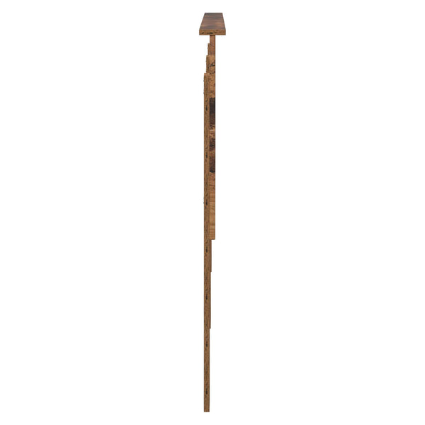 vidaXL Tête de lit avec tête de lit en bois de récupération 180 cm Bois d'ingénierie
