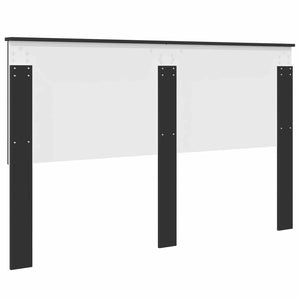 Kopfteil Schwarz Eiche 160 cm
