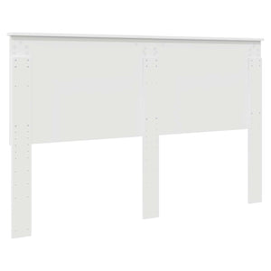 Glänzendes Weißes Kopfteil 160 cm