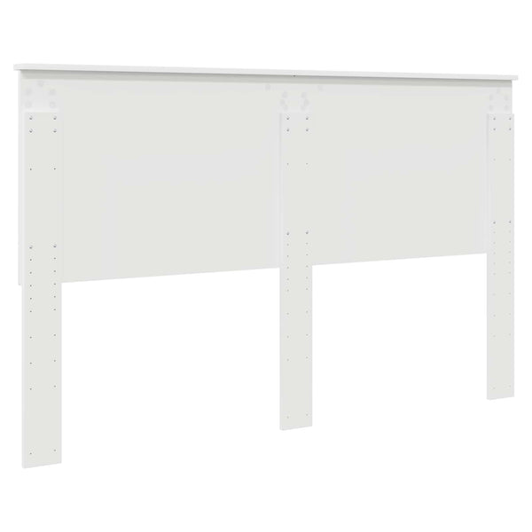 Glänzendes Weißes Kopfteil 160 cm