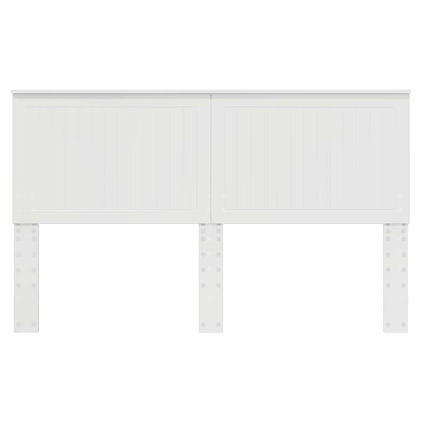 Glänzendes Weißes Kopfteil 160 cm