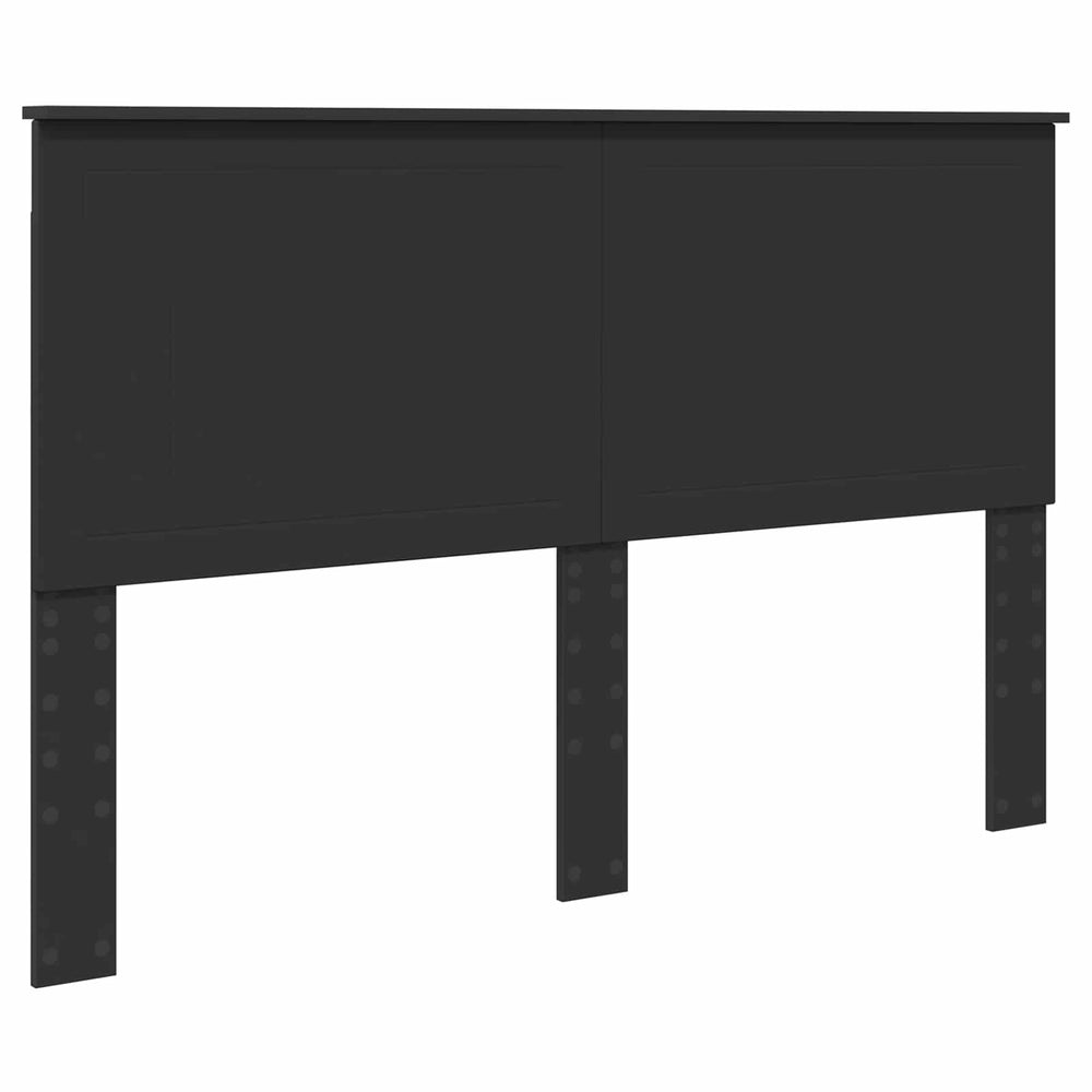 Schwarzes Kopfteil Eiche Optik 150 cm