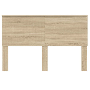 vidaXL Tête de lit avec tête de lit chêne Sonoma 150 cm Bois d'ingénierie