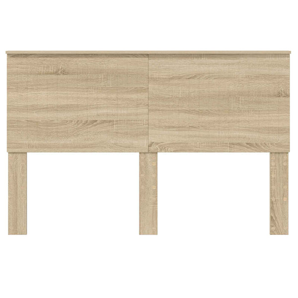 vidaXL Tête de lit avec tête de lit chêne Sonoma 150 cm Bois d'ingénierie