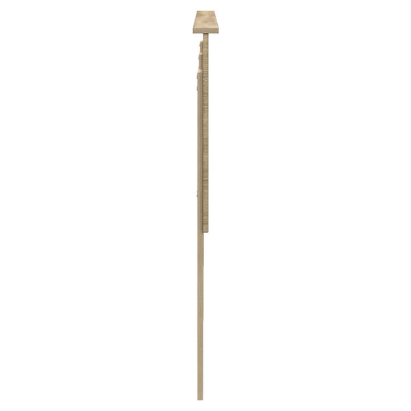 vidaXL Tête de lit avec tête de lit chêne Sonoma 150 cm Bois d'ingénierie