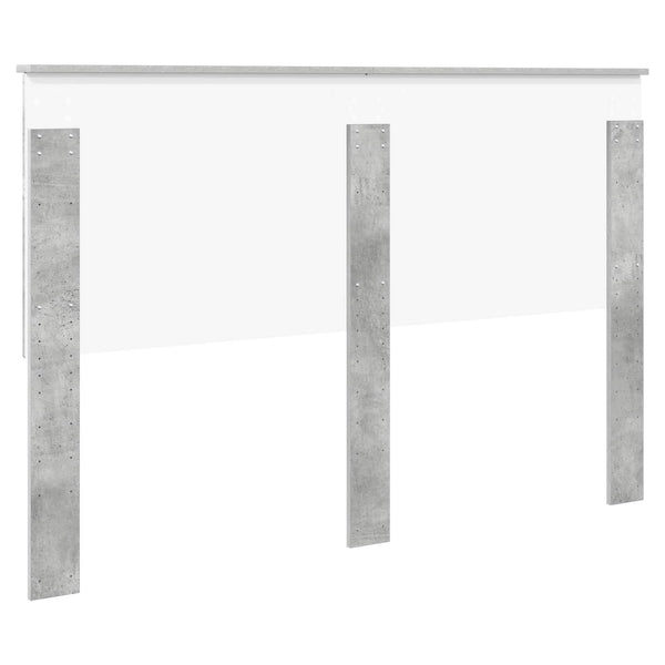Kopfteil Beton Grau 150 cm