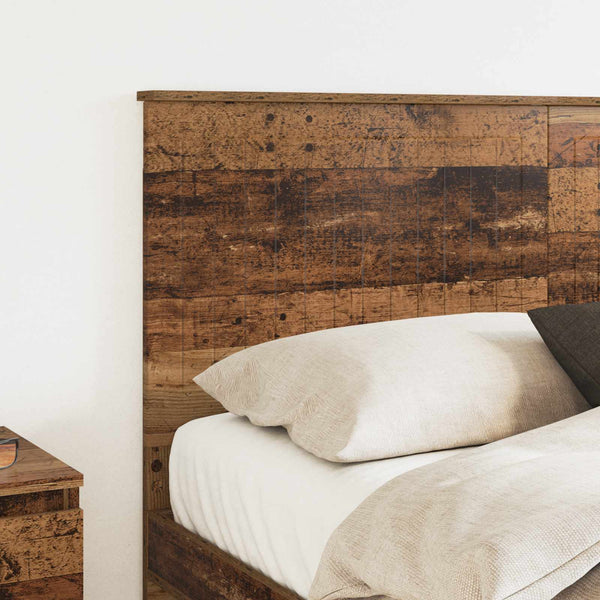 vidaXL Tête de lit en bois de récupération 150 cm Bois d'ingénierie