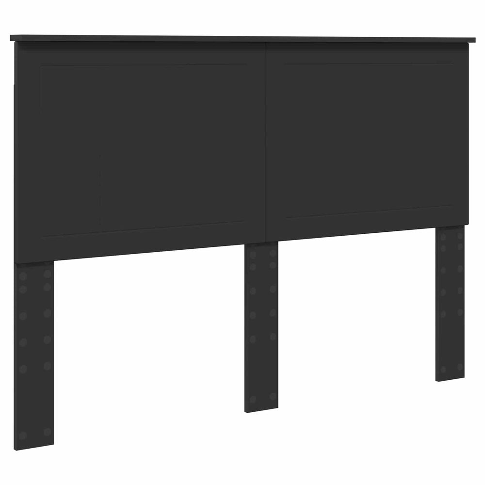 Kopfteil Schwarz Eiche 140 cm