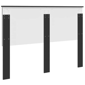 Kopfteil Schwarz Eiche 140 cm