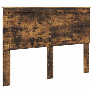 vidaXL Tête de lit Chêne fumé 140 cm Bois d'ingénierie