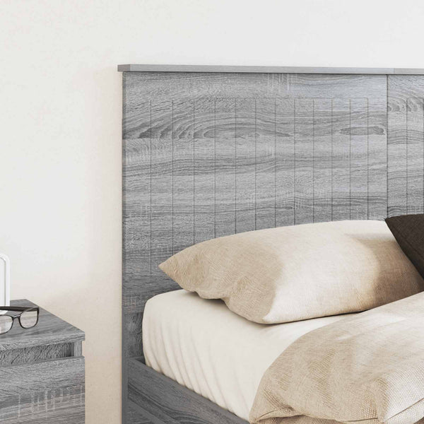 Graues Sonoma Kopfteil 140 cm