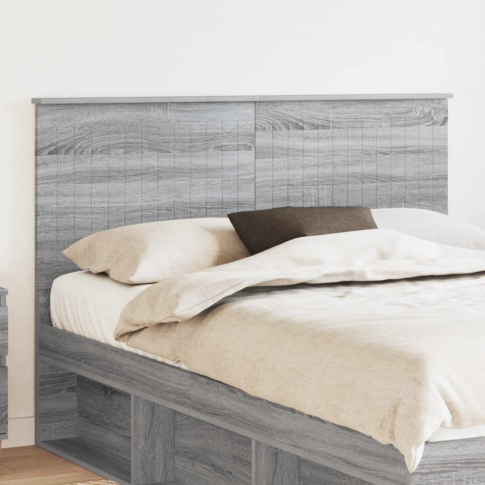 Graues Sonoma Kopfteil 140 cm