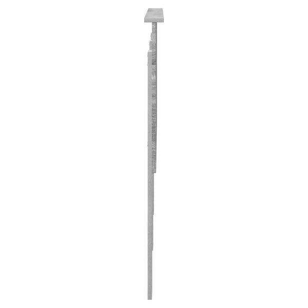 Graues Sonoma Kopfteil 140 cm