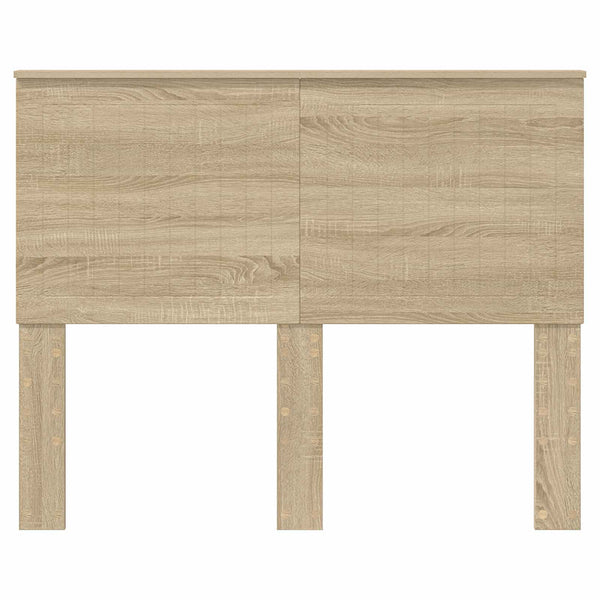 vidaXL Tête de lit avec tête de lit chêne Sonoma 135 cm Bois d'ingénierie