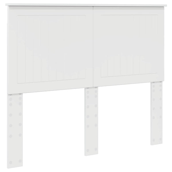 Glänzend Weißes Kopfteil 135 cm